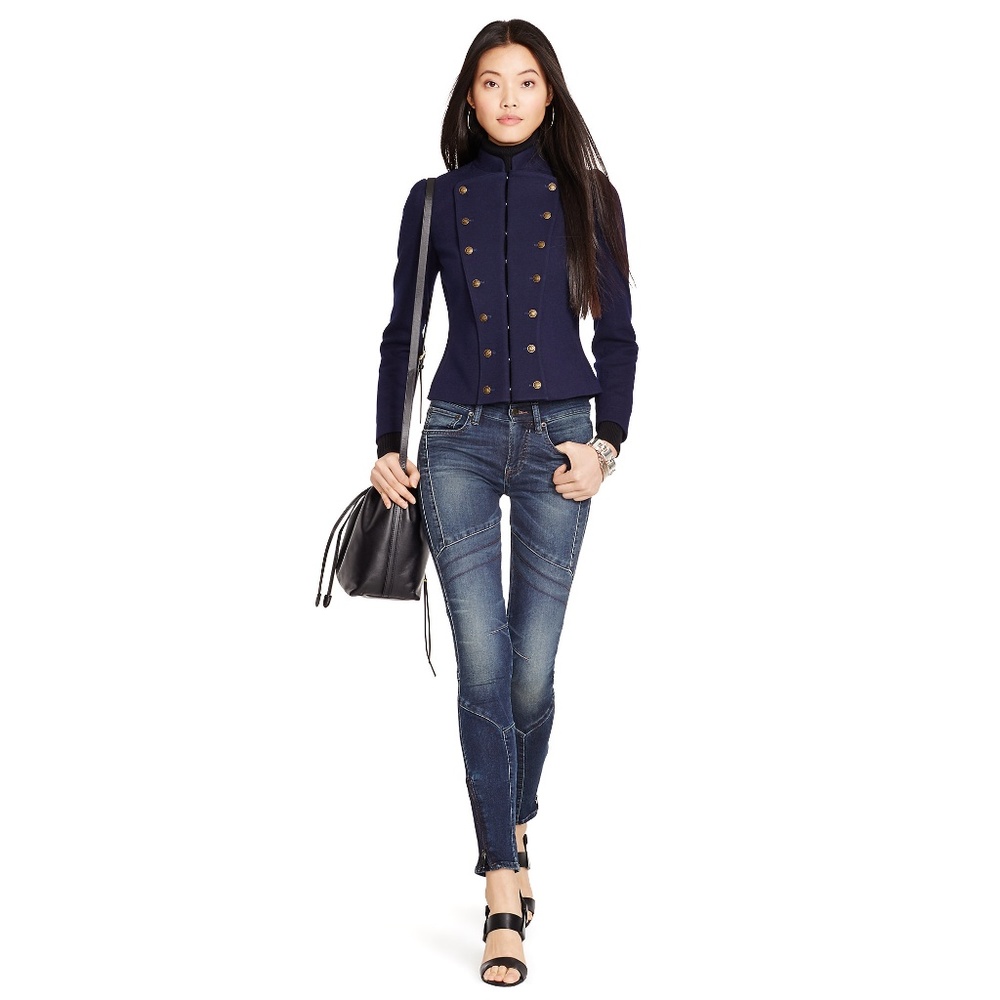 Ralph Lauren Blue Label Wool Military Jacket sz:0